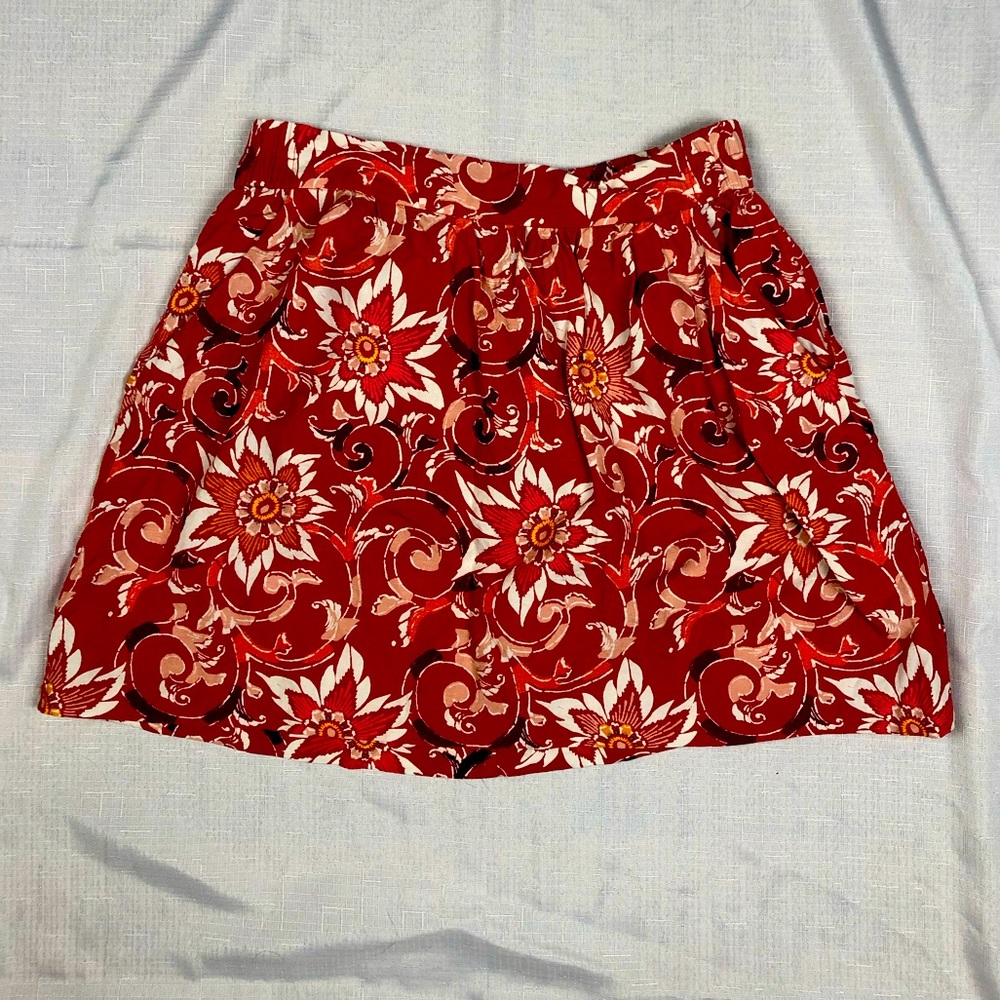 Ann Taylor Loft Floral Skirt